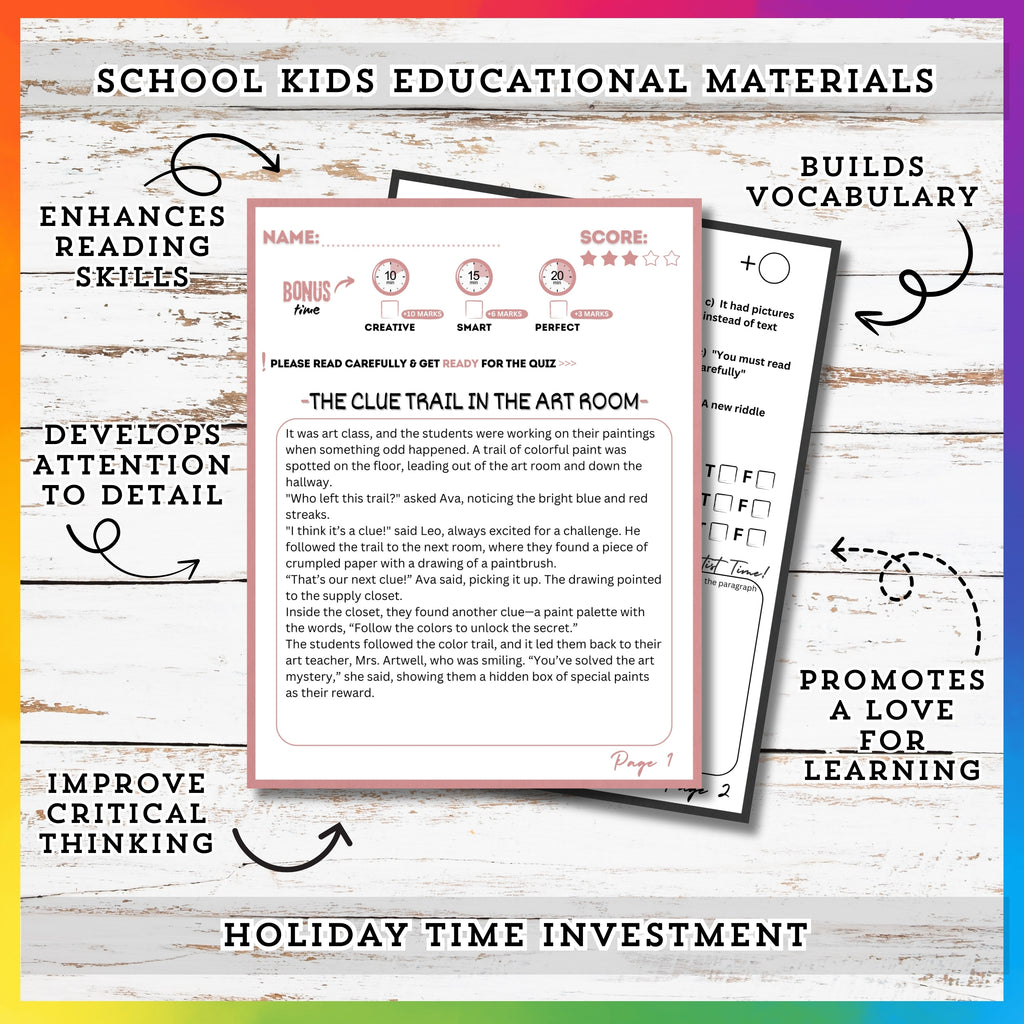 Enigmas Reading Stories