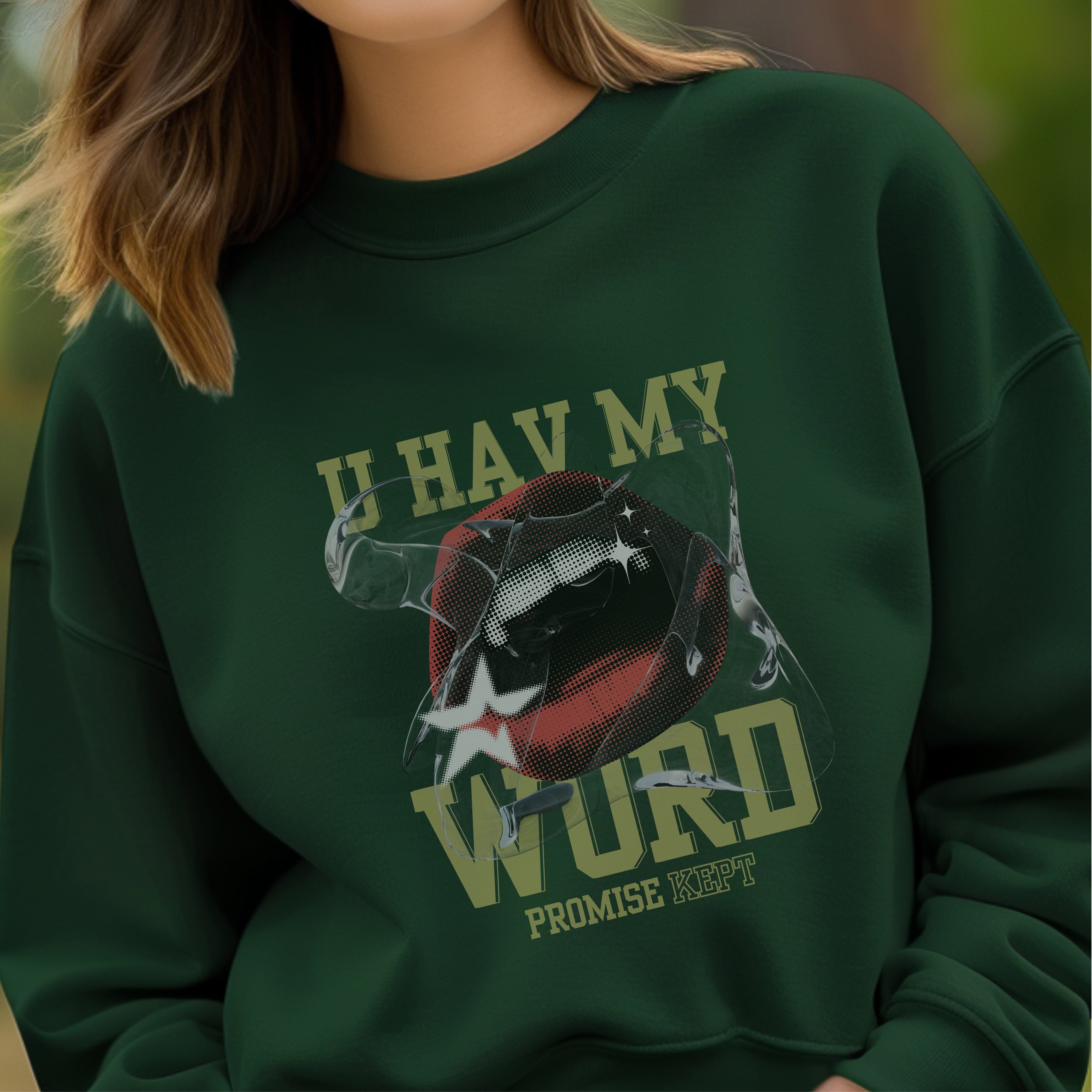 U Hav My Word Promise Kept - Astronaut Integrity Commitment Trust Statement Artwork