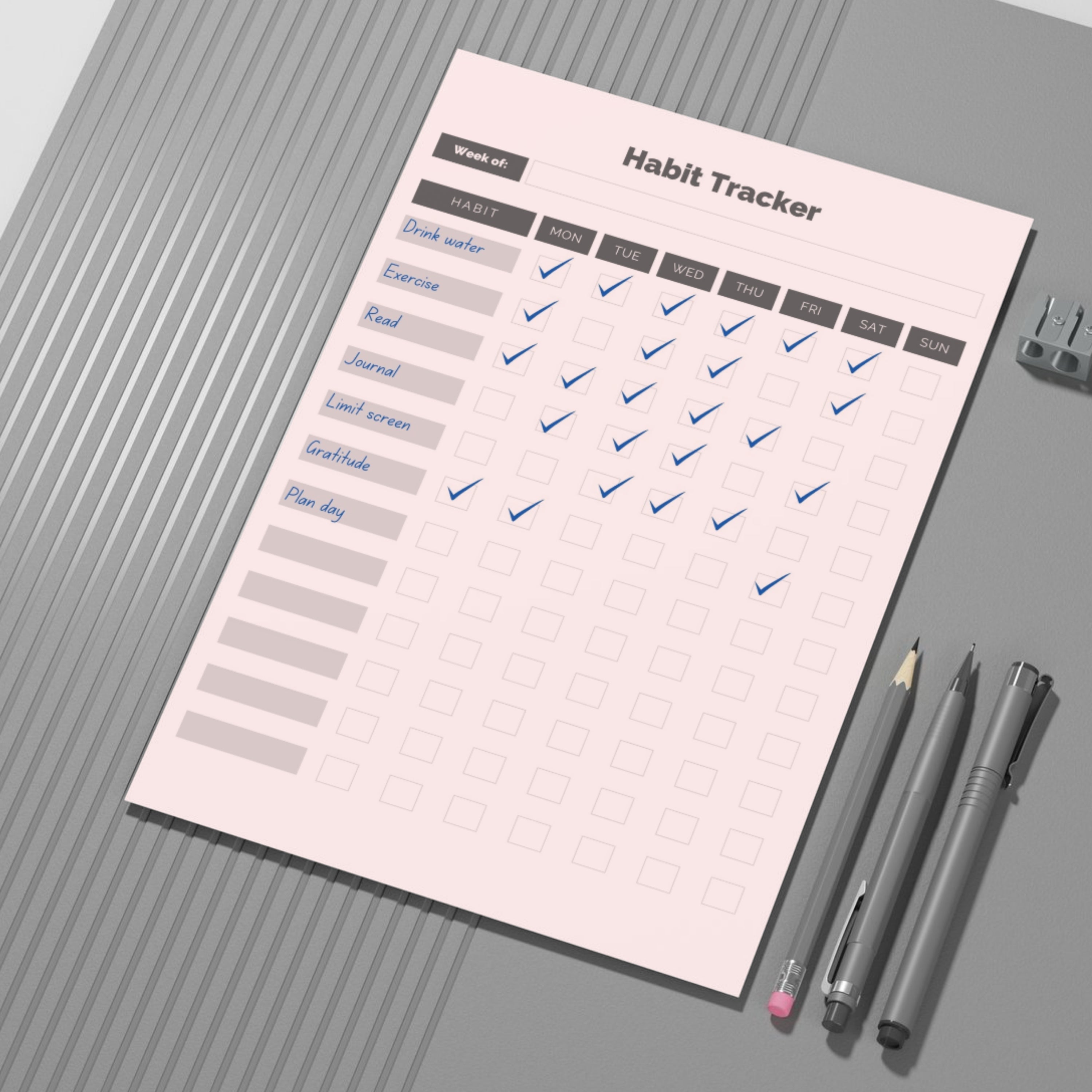 Personal Habit Tacker PDF V2