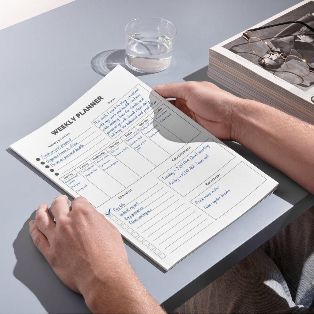 Weekly Planner PDF V1