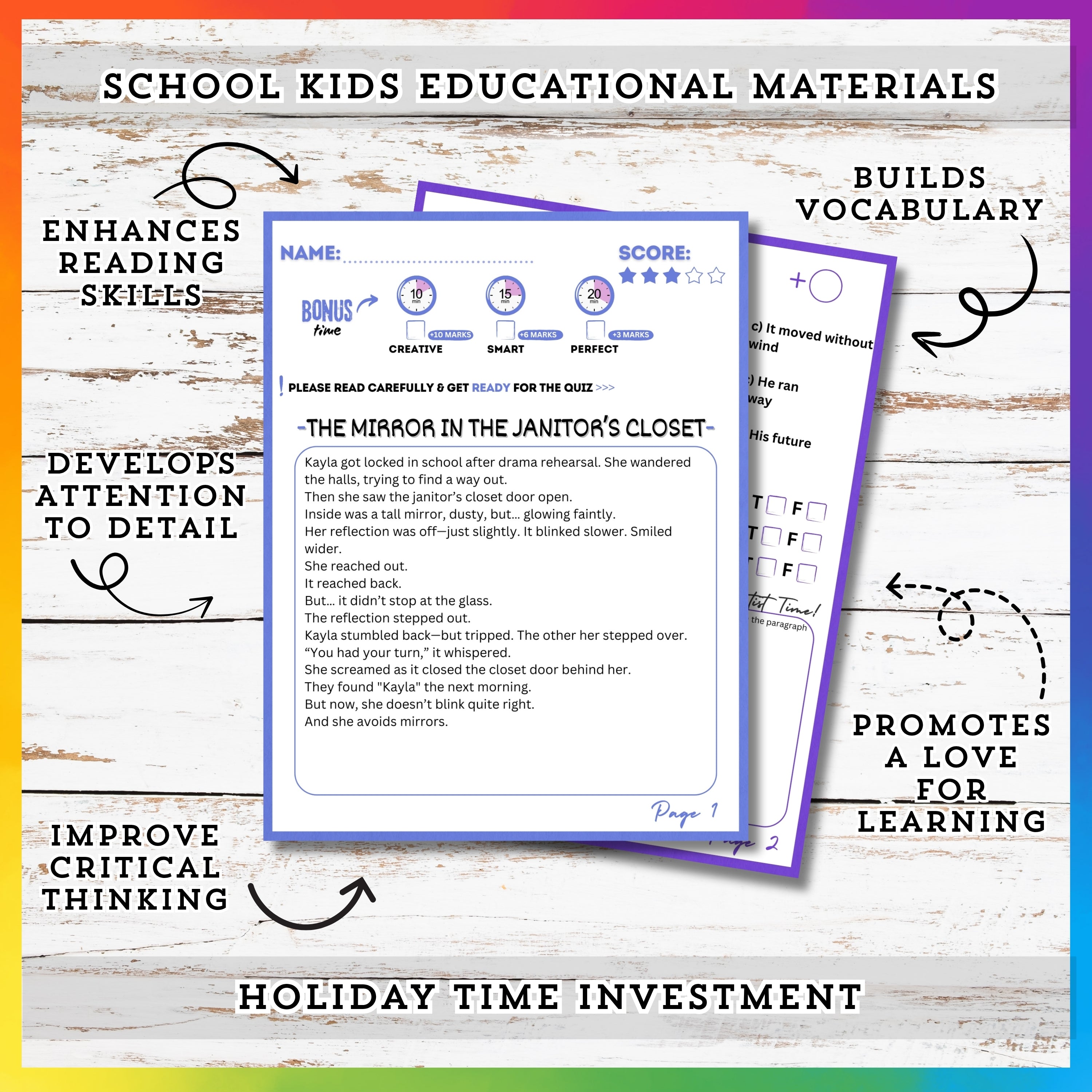 Horror & Thriller Reading Stories