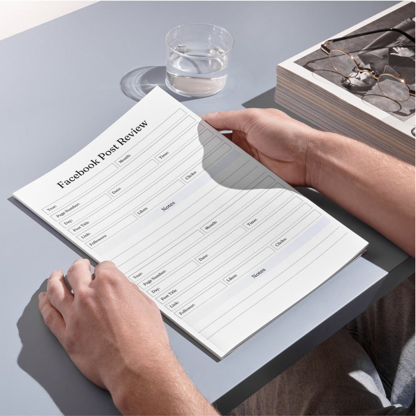 Facebook Post Review Sheet