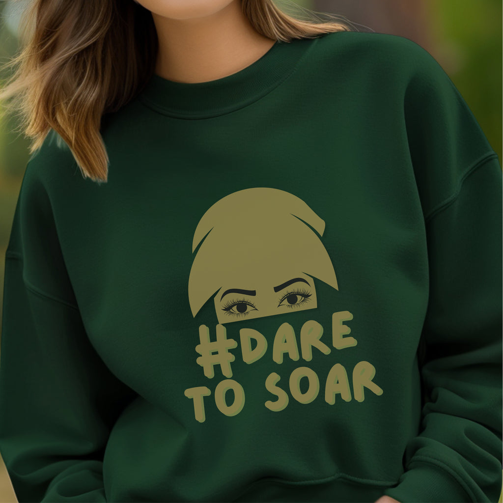 Dare To Soar - Watercolor Pop Art Bold Risk-Taking Empowerment Statement Artwork