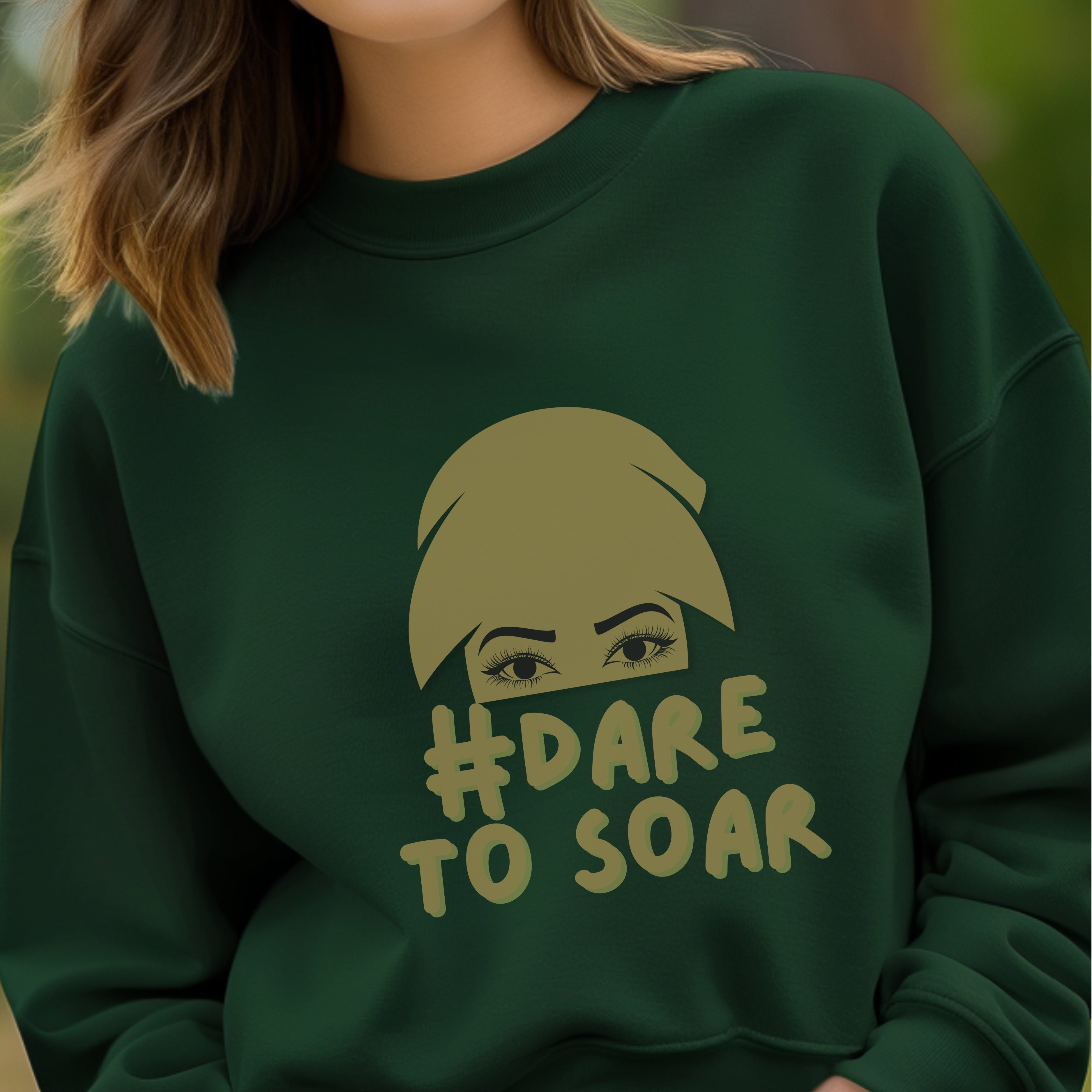 Dare To Soar - Watercolor Pop Art Bold Risk-Taking Empowerment Statement Artwork