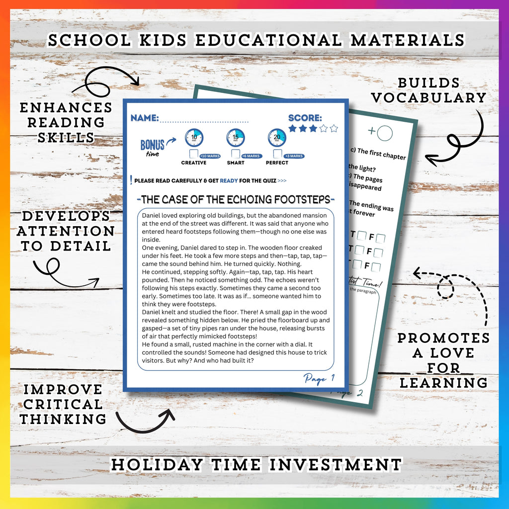 Logic Reading Stories