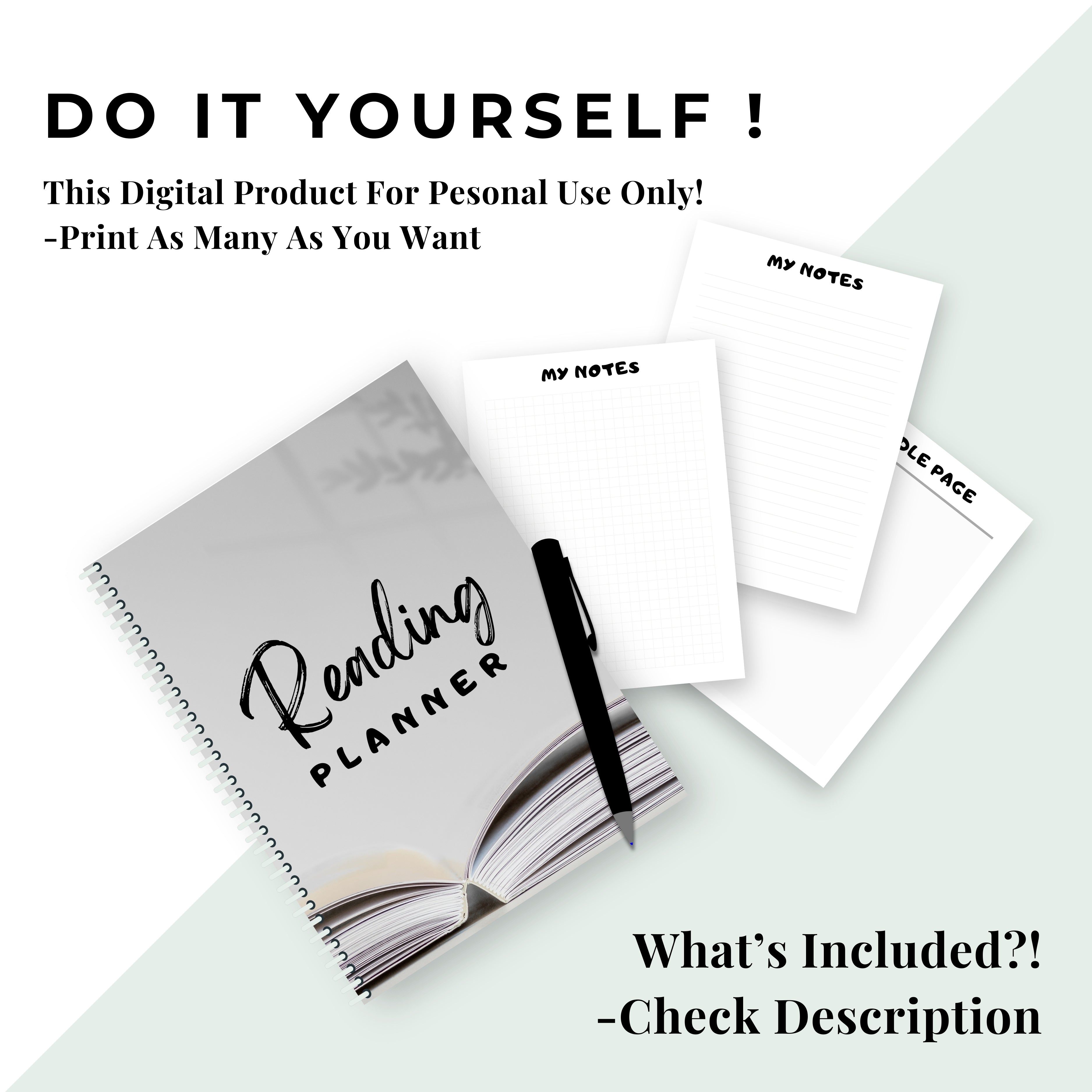 Reading Planner & Tracker