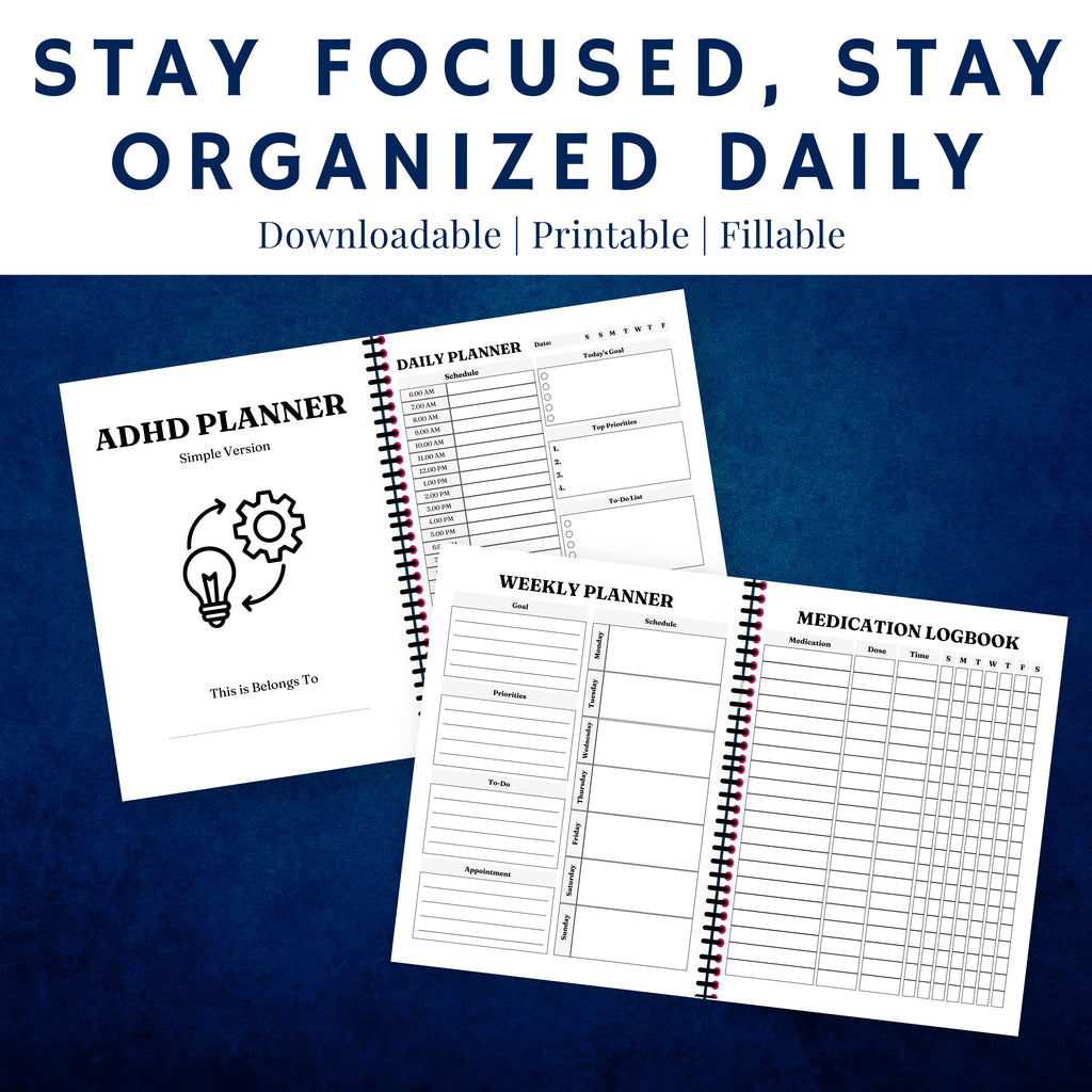 ADHD Personal Planner - Lite V.