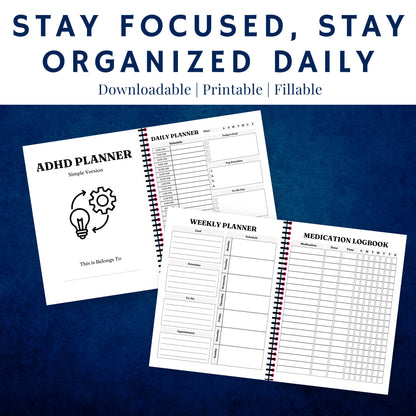 ADHD Personal Planner - Lite V.