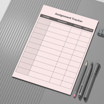 Assignment Tracker PDF