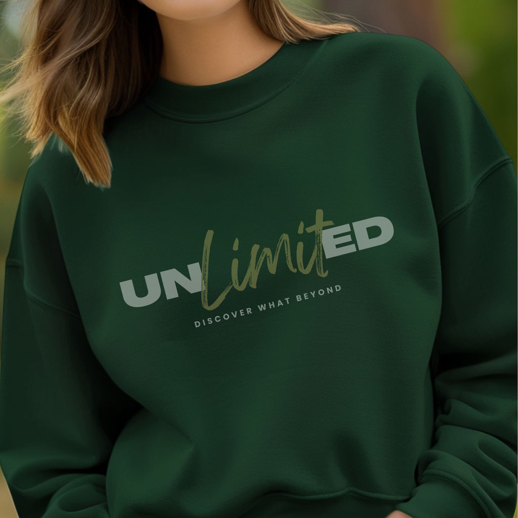 Unlimited Discover What Beyond - Boundary Breaking Exploration Statement Artwork