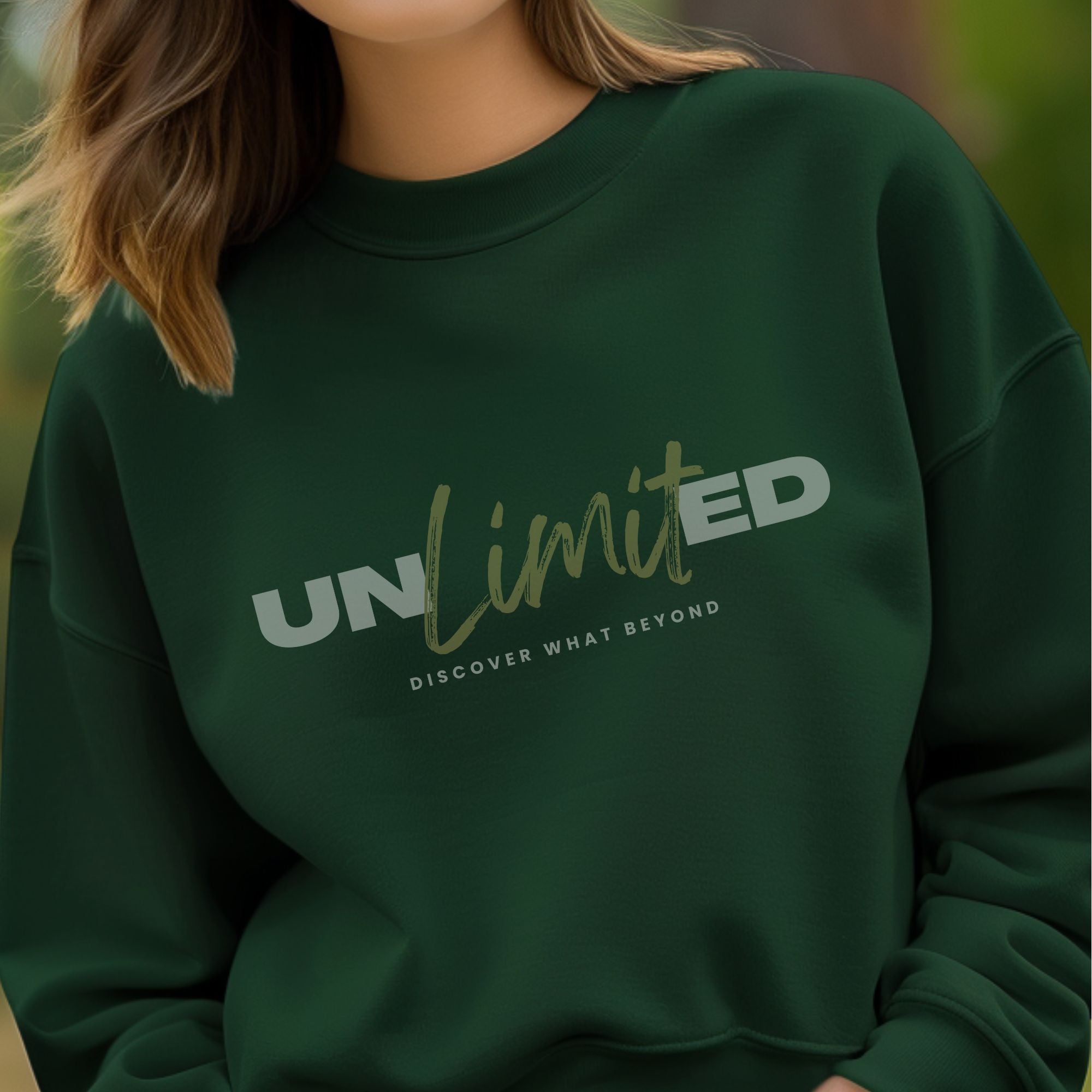 Unlimited Discover What Beyond - Boundary Breaking Exploration Statement Artwork