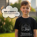 Built For Adventures - Mountain Off-Road Badge Statement Artwork