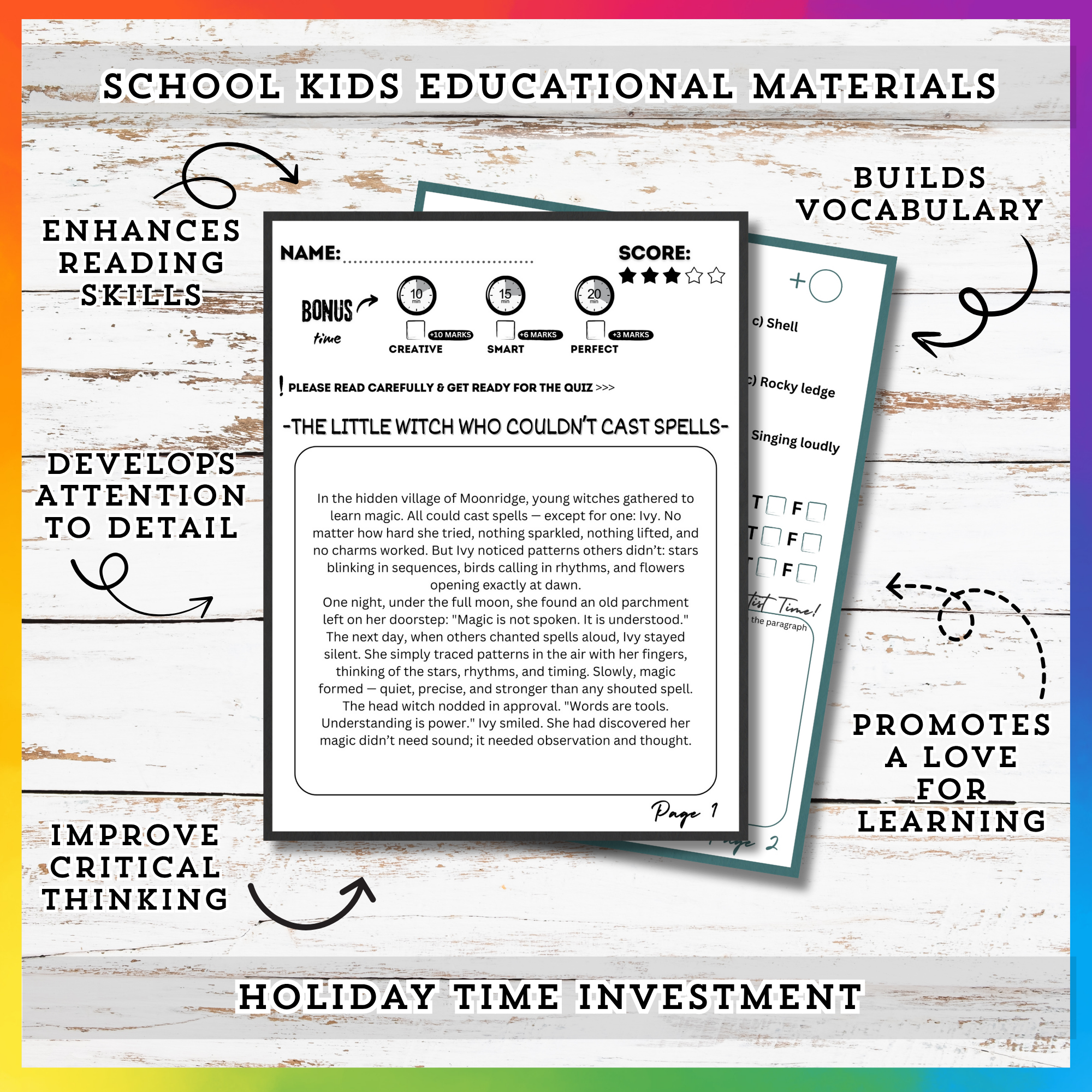 Fantasy Reading Stories