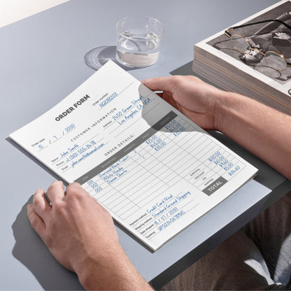 Orders Form PDF - Undated