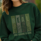 Real True Genuine Is Rare - Mandala Authenticity Rarity Statement Artwrok