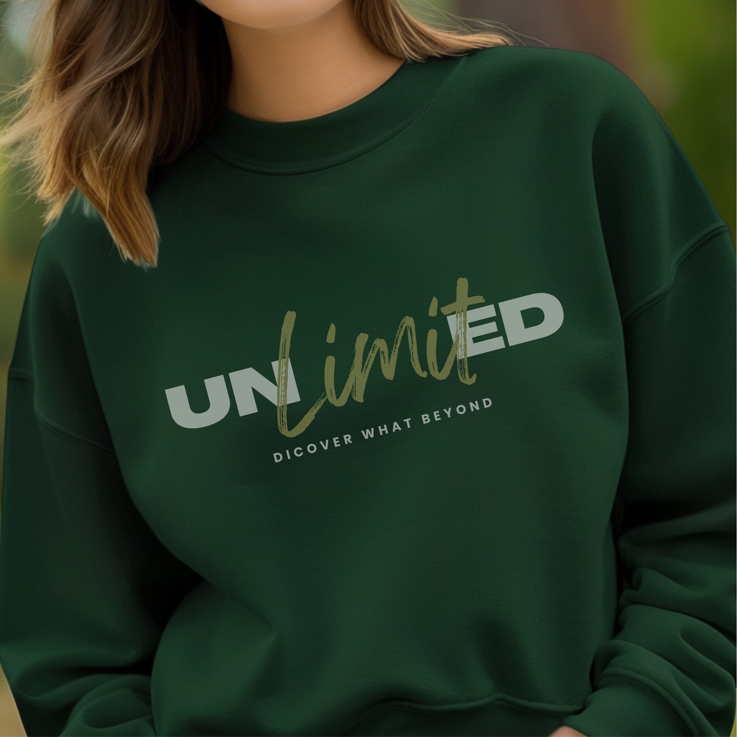 Unlimited Dicover What Beyond - Boundary Breaking Exploration Statement Artwork