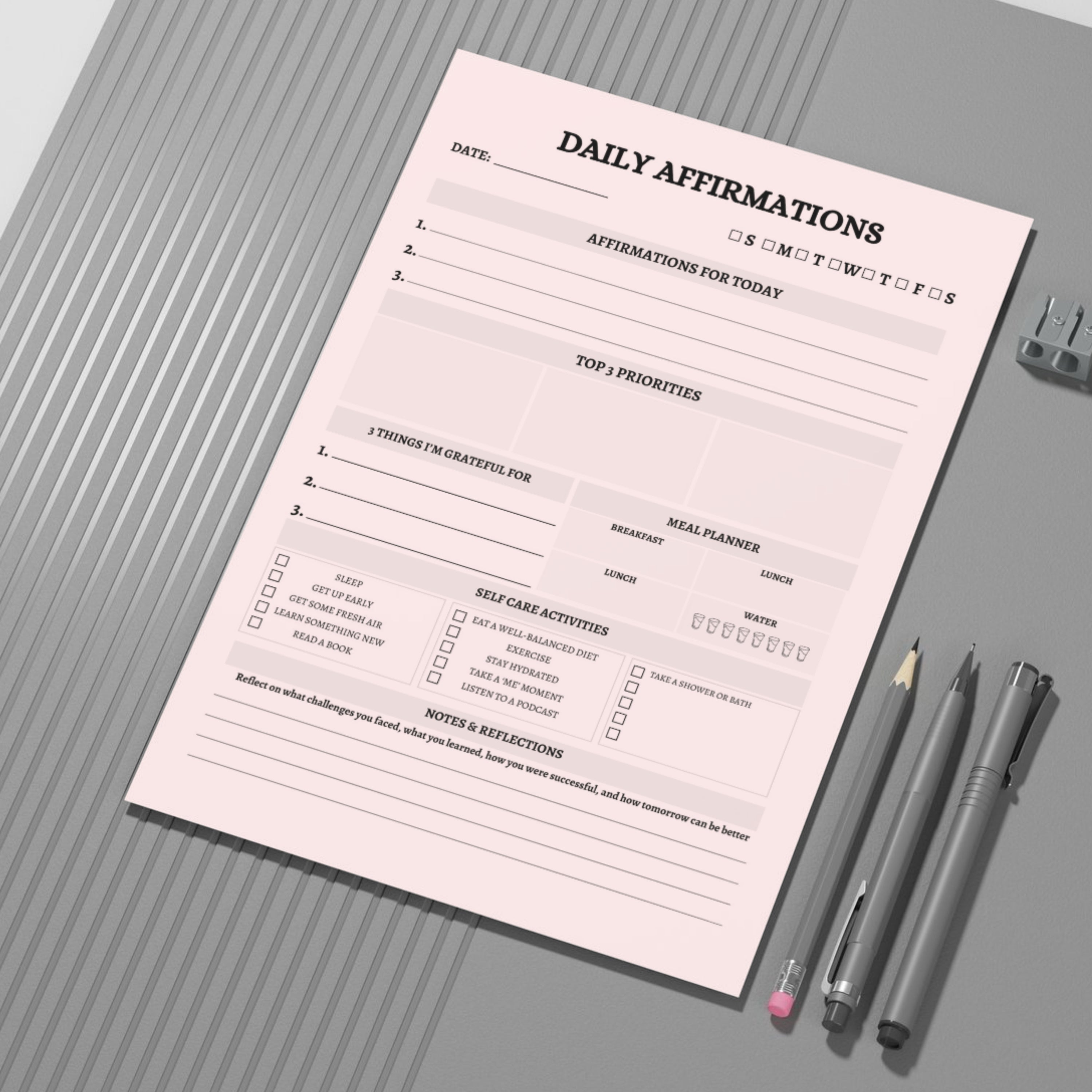 Daily Affirmations Journal