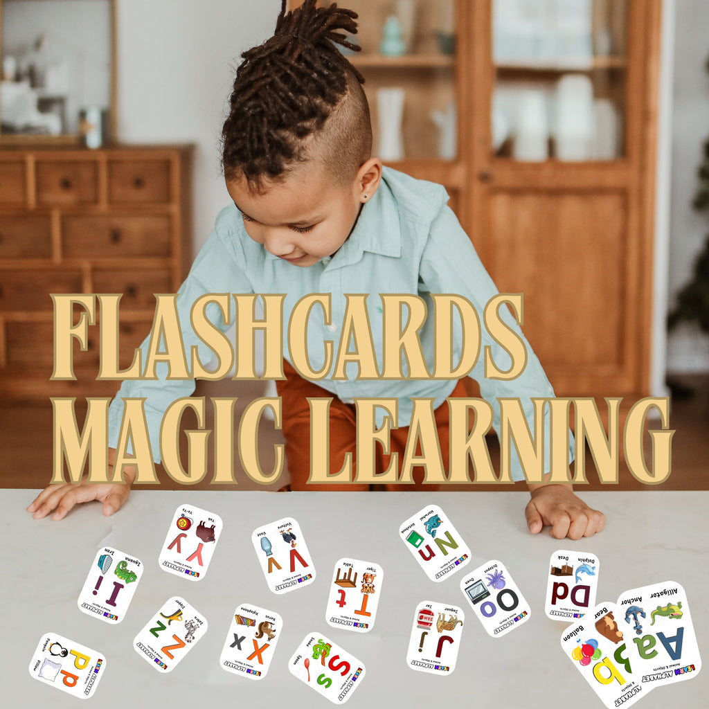 Animals & Objects Alphabet Flashcards