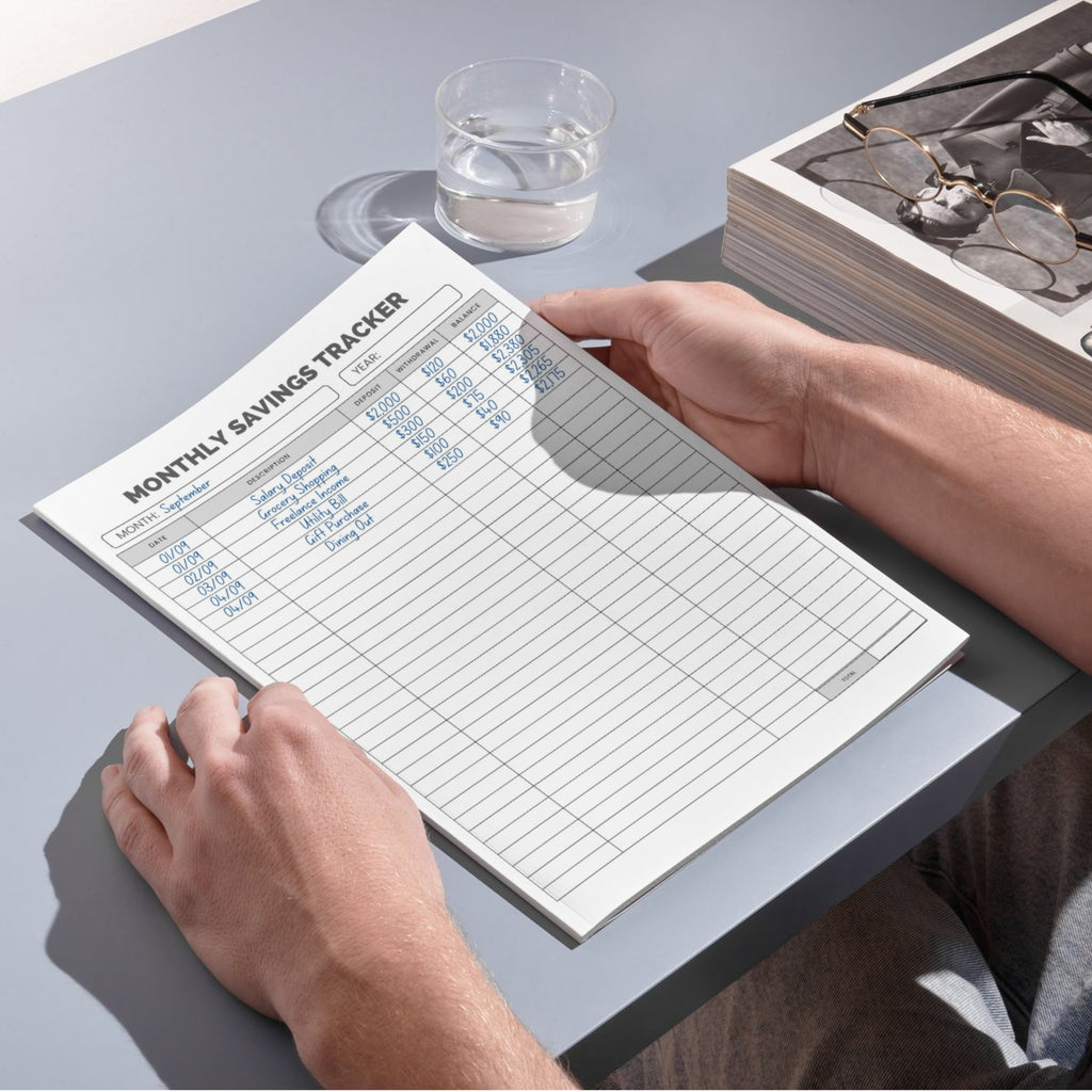 Monthly Saving Tracker