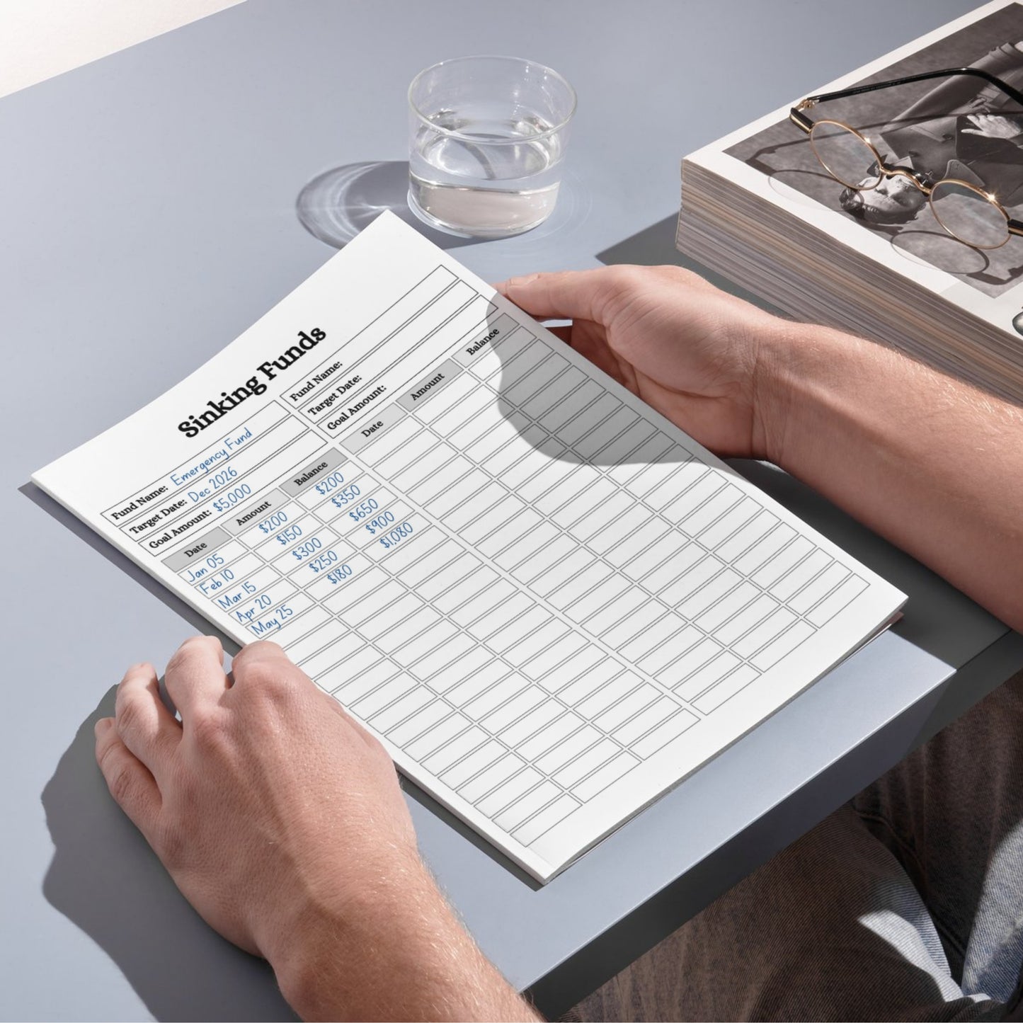 Sinking Funds Tracker