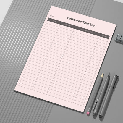 Follower Tracker PDF Paper
