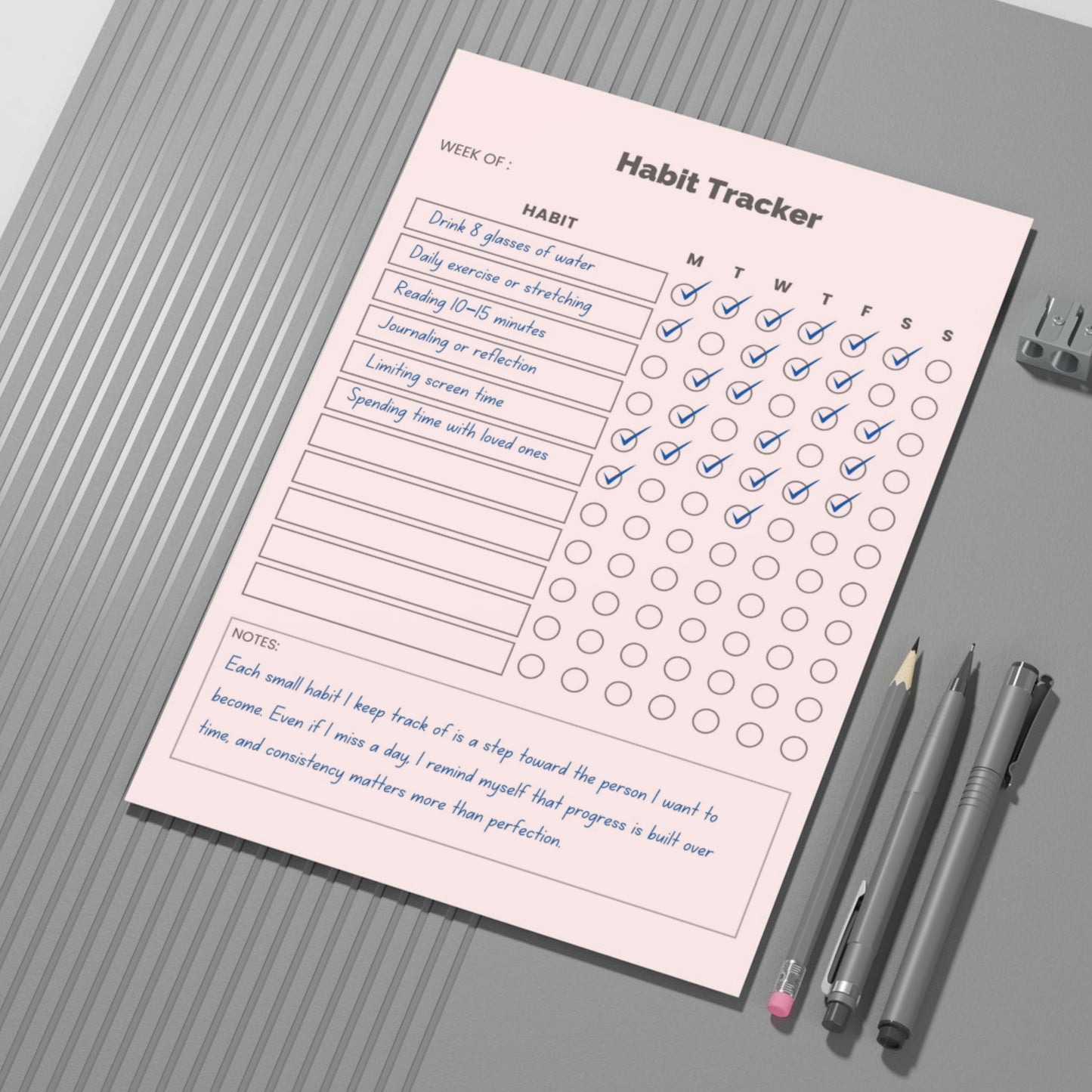 Personal Habit Tacker PDF V1