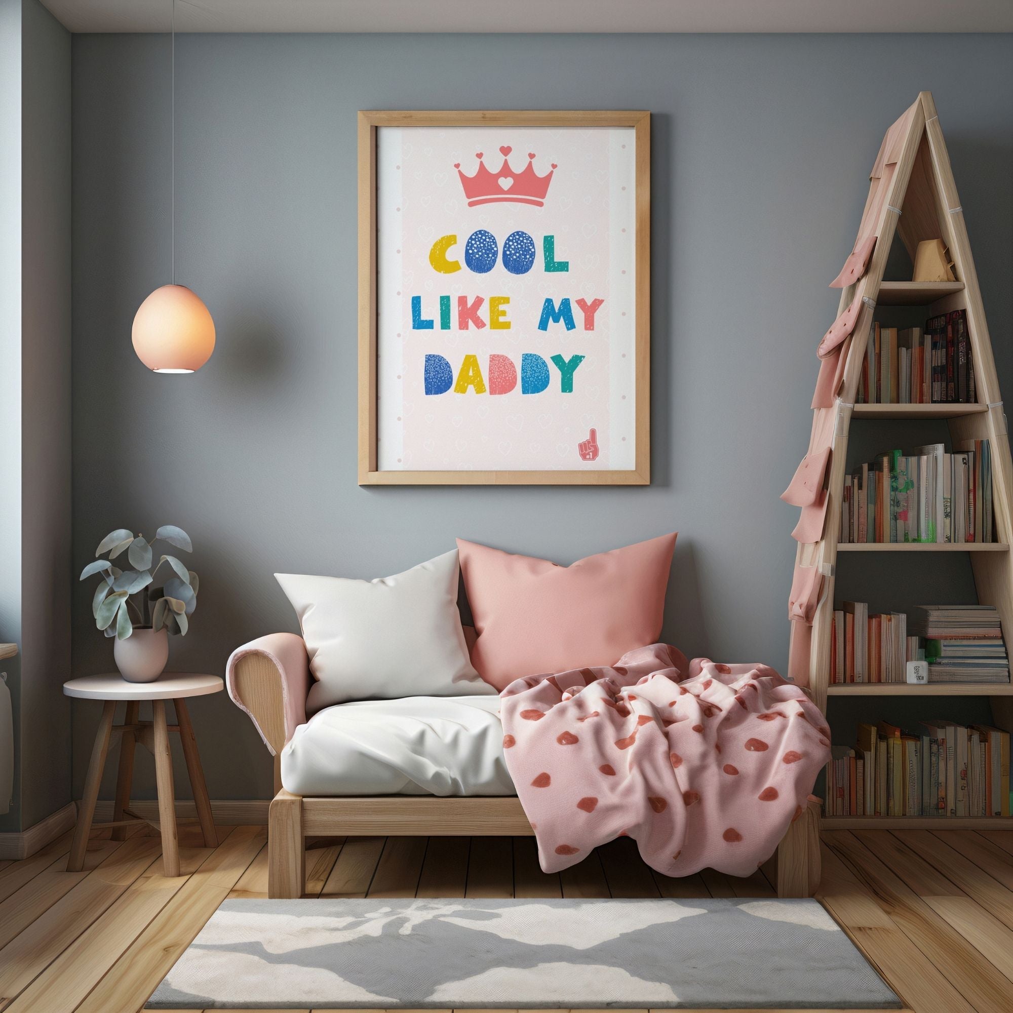 Cool Like My Daddy Wall Art