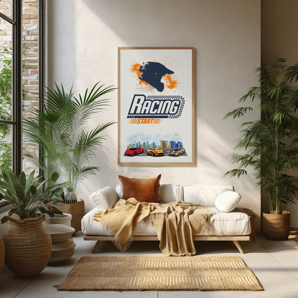 Racing Starts - High-Speed Motorsport Wall Art