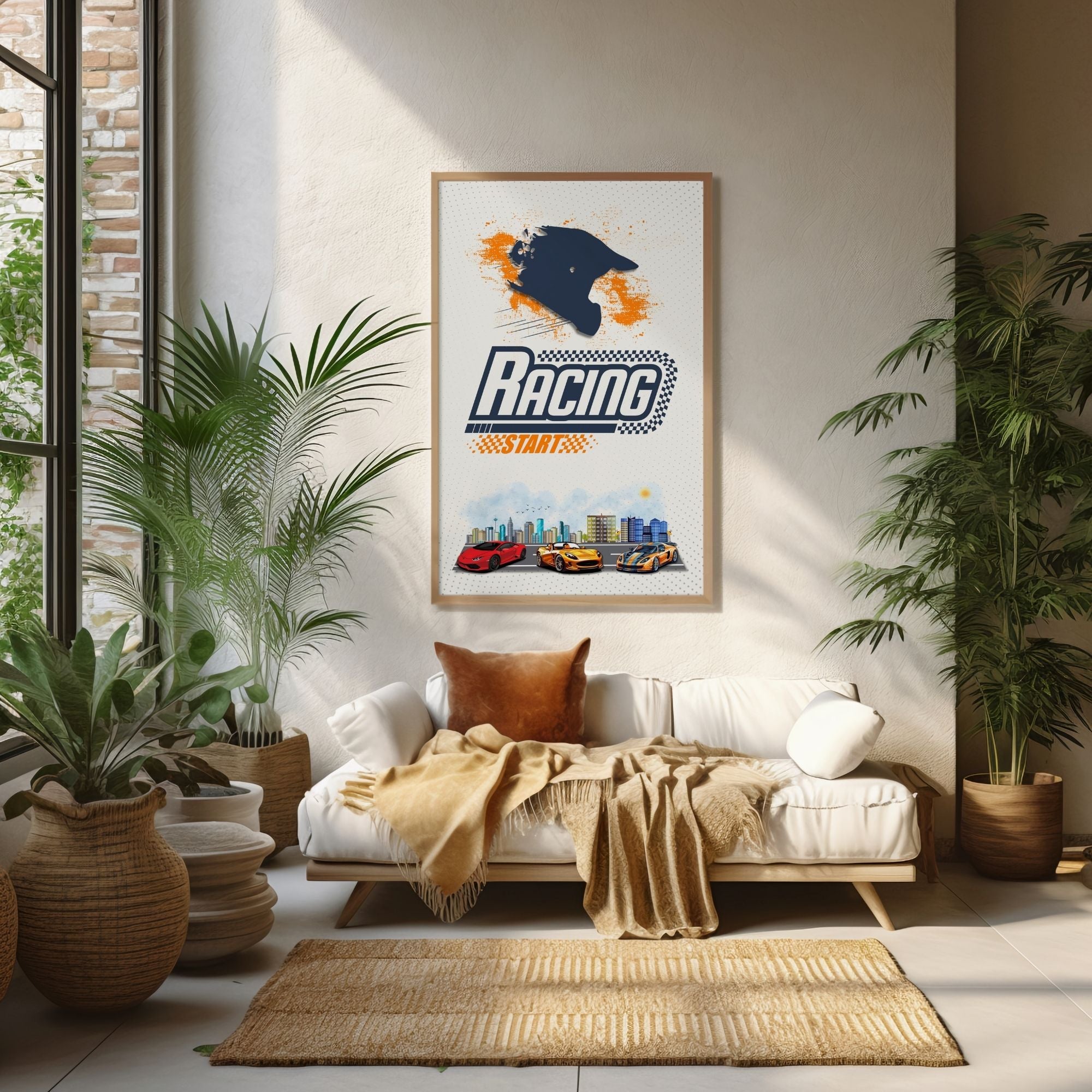 Racing Starts - High-Speed Motorsport Wall Art