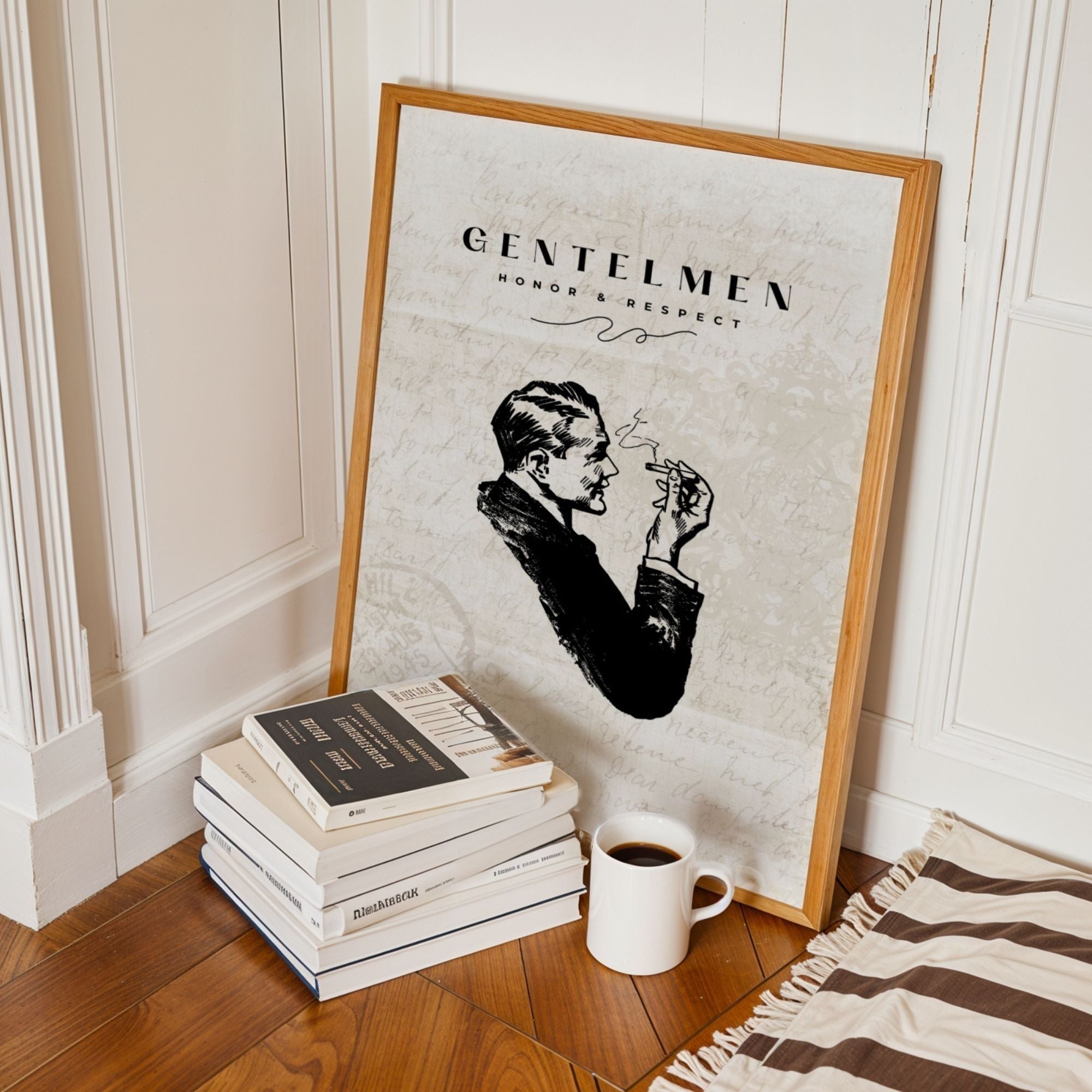 Gentlemen - Vintage Wall Art with Classic Sophistication
