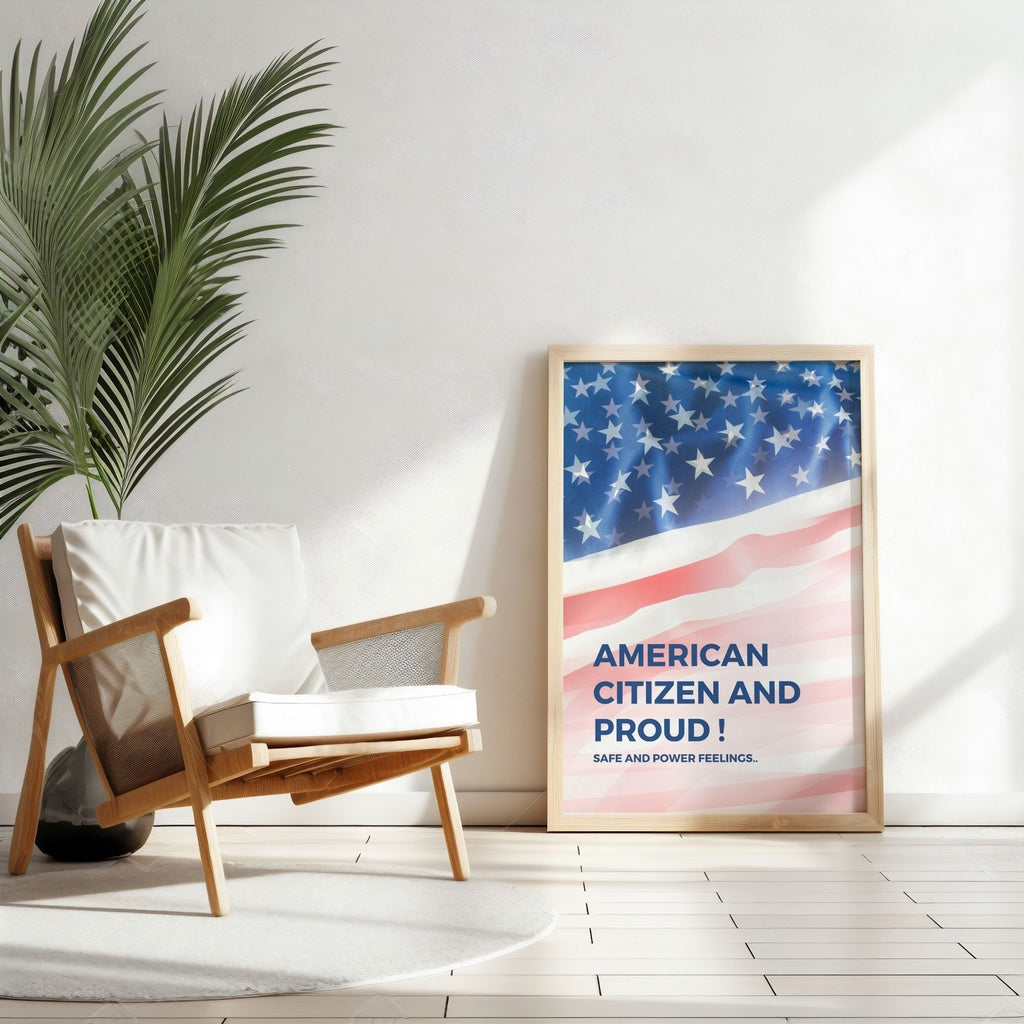 American Citizen and Proud Wall Art