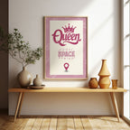 Queen Space - Royal Empowerment Wall Art