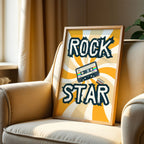 Rock Star Retro Wall Art