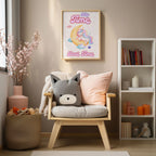 Nap Time Best Time - Dreamy Unicorn Nursery Wall Art
