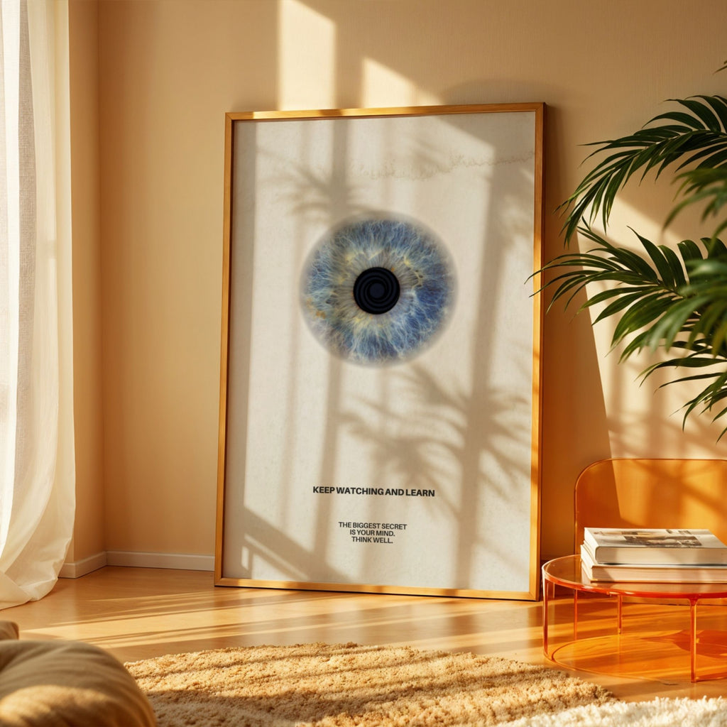 Visionary Mind - Keep Watching and Learn Wall Art