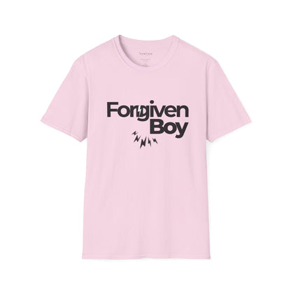 Forgiven Boy - Faith-Based Redemption Statement Artwork Tee
