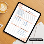 Home School Planner Grey+Pink Theme