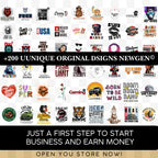 T Shirts & Hoodies Designs Bundle - Up To 85% OFF