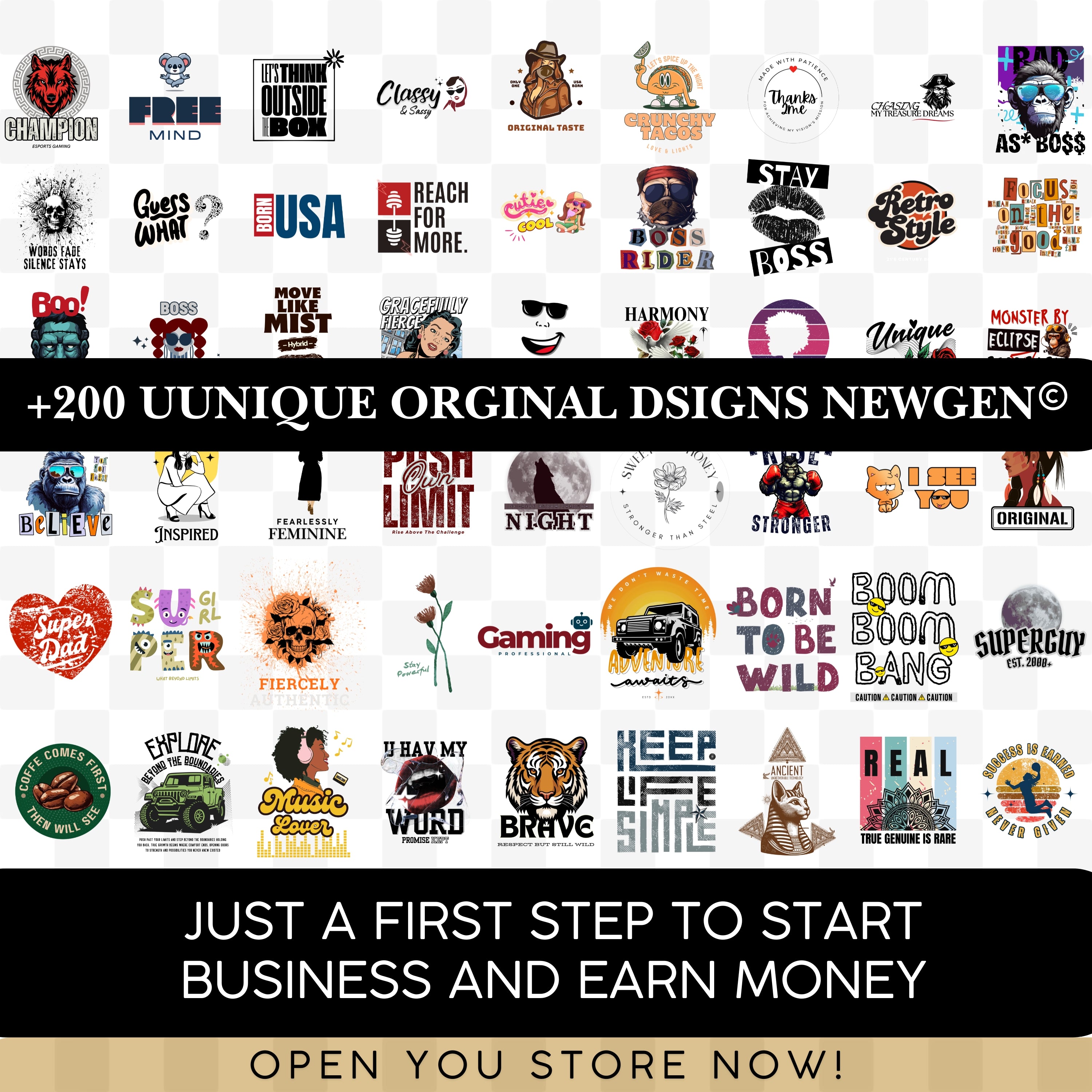 T Shirts & Hoodies Designs Bundle - Up To 85% OFF