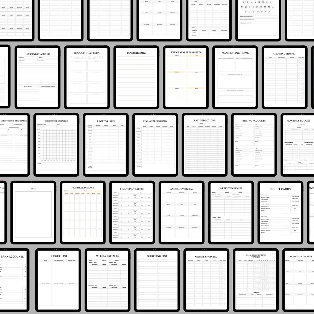Budget Planner Bundle