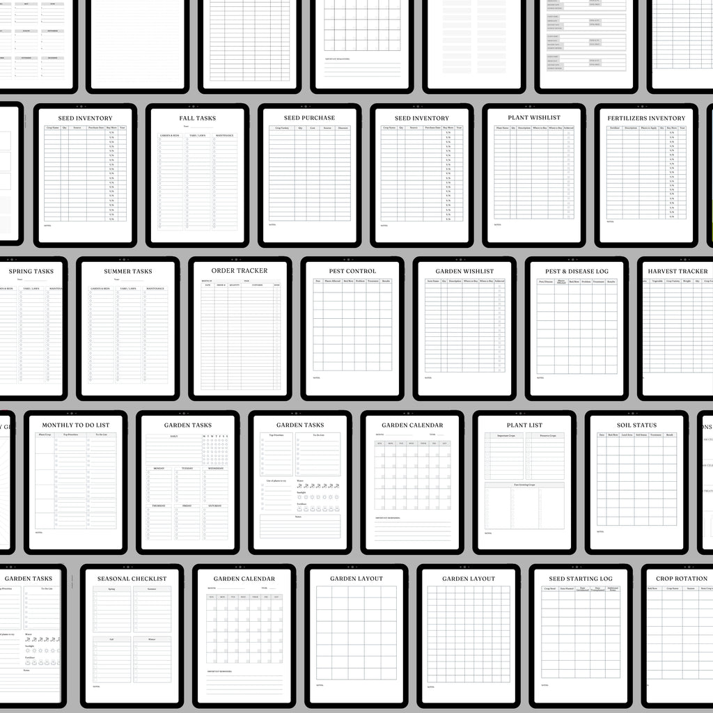 Garden Project Planner Bundle
