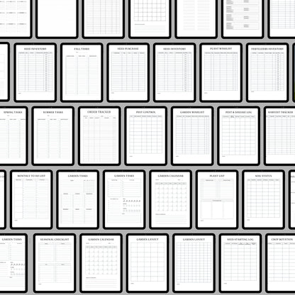 Garden Project Planner Bundle