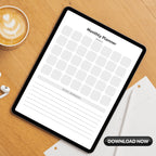 Monthly Planner PDF Paper V2
