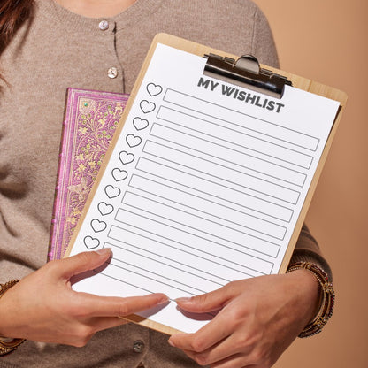 My Wishlist Personal Paper