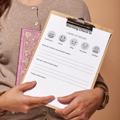 Morning Check In Habbit Sheet