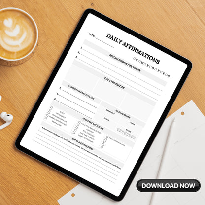Daily Affirmations Journal