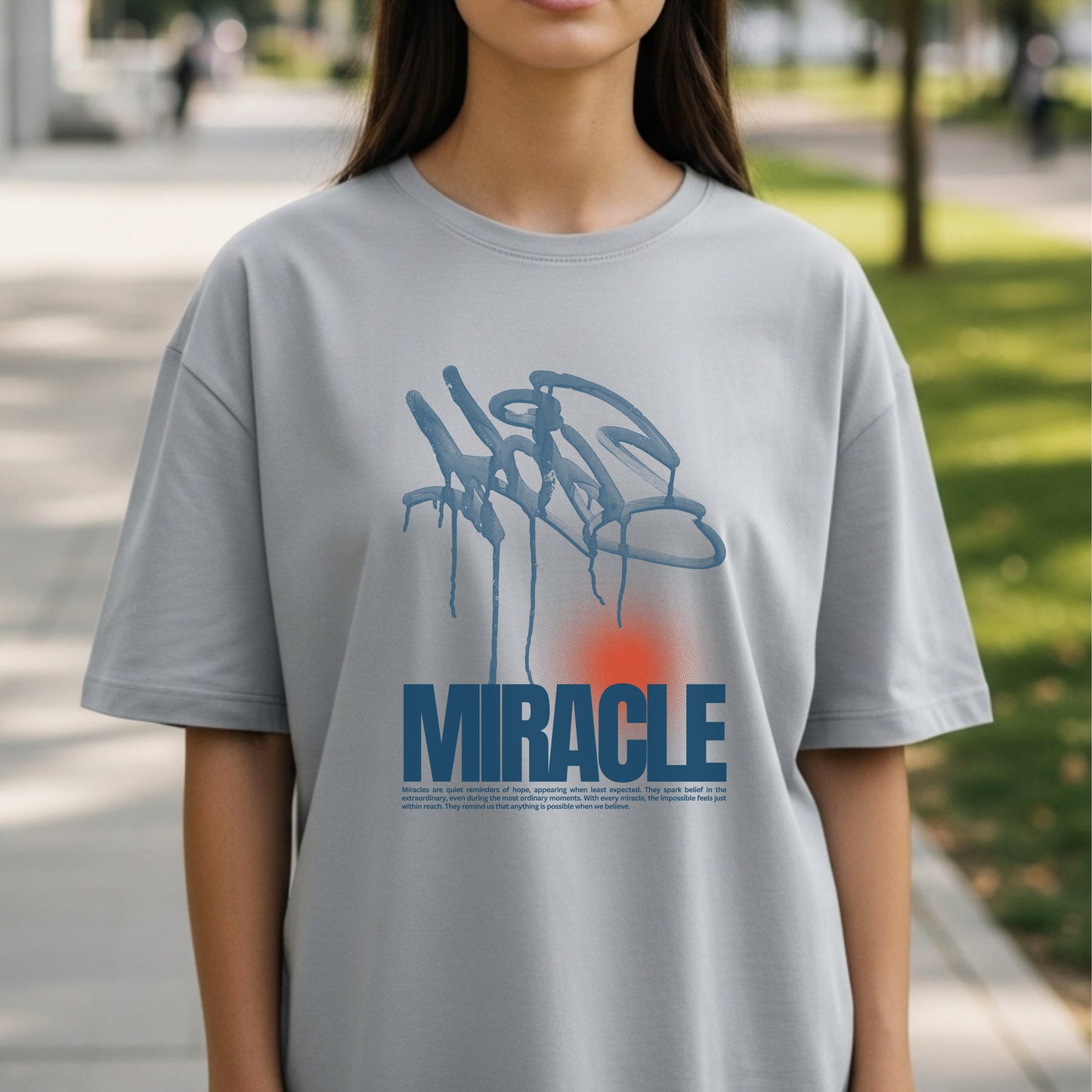 Miracle - Graffiti Hope Faith Extraordinary Belief Statement Artwork