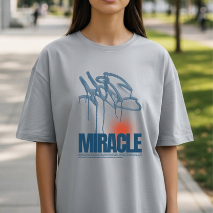 Miracle - Graffiti Hope Faith Extraordinary Belief Statement Artwork