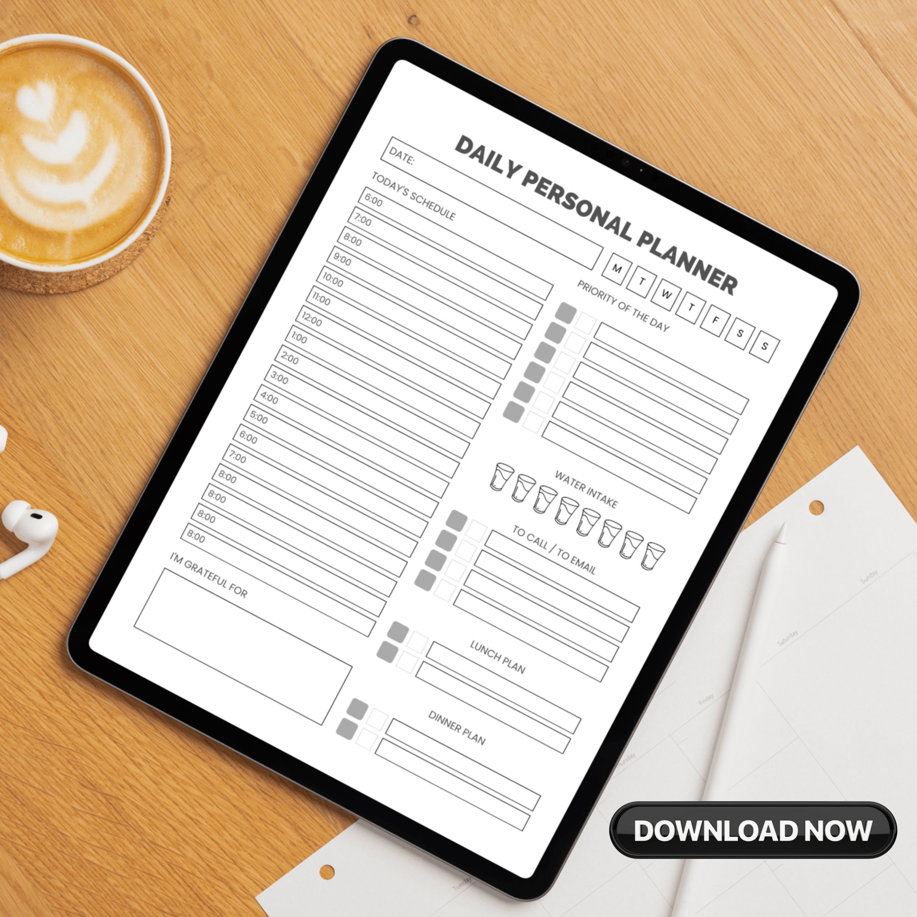 Daily Personal Planner
