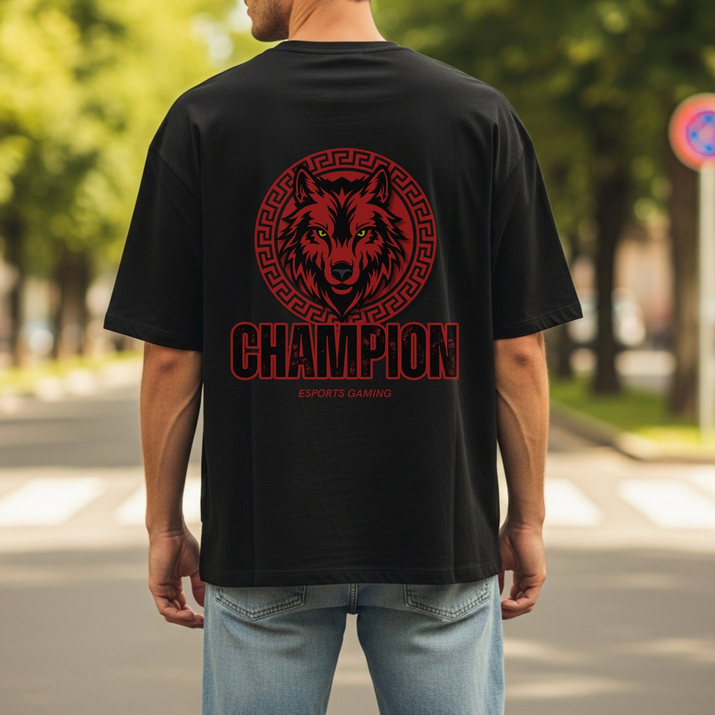 Champion Esports Gaming - Wolf Team Pride Statement Artwork